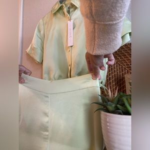 Brand new House of Harlow Silk Set